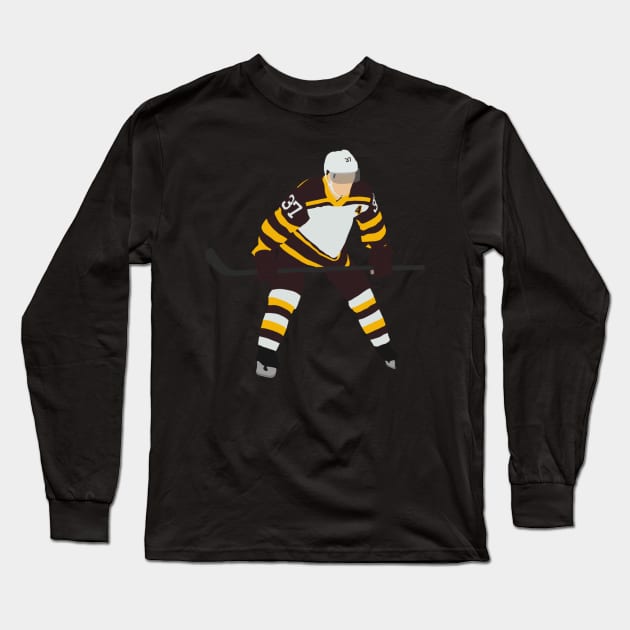 patrice bergeron winter classic Long Sleeve T-Shirt by mattiet